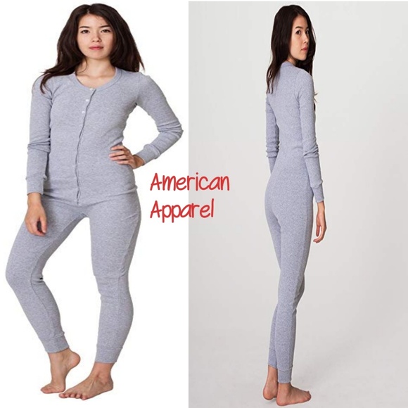 American Apparel Other - 🌟Rib Henley One- Piece🌟